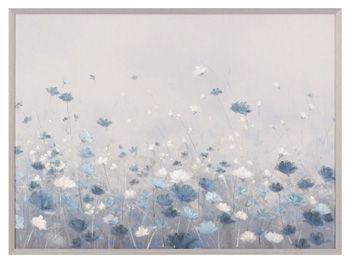 Claydale - Wall Art - Gray / Blue / White