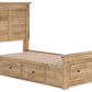 Makidern - Panel Storage Bed