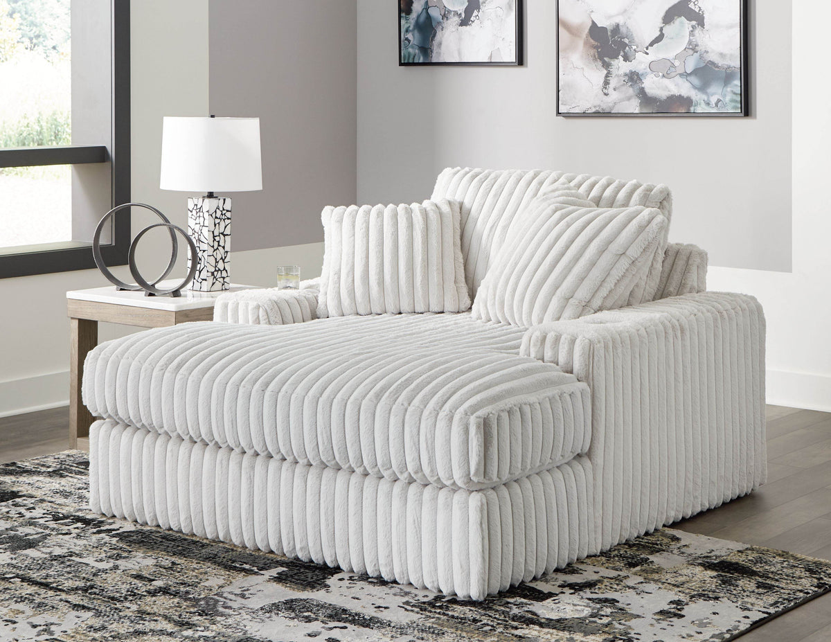 Stupendous - Alloy - Oversized Chaise - Forward Furniture