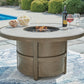 Rainier Ranch - Round Fire Pit Table - Beige
