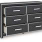 Zuraleus - Six Drawer Dresser