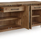 Ridgester - Dining Room Server - Light Brown