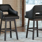 Tallenger - Upholstered Swivel Barstool (Set of 2)