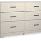 Stelsie - Six Drawer Dresser - White