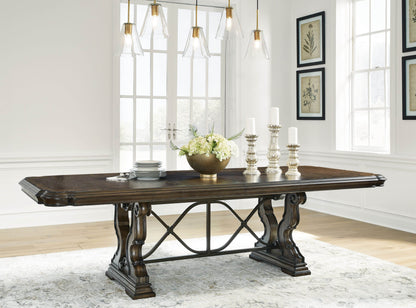 Maylee - Dark Brown - Dining Extension Table - Forward Furniture
