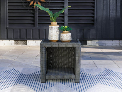 Elite Park - Gray - Square End Table - Forward Furniture