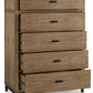 Tomtyn - Light Brown - Five Drawer Chest