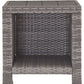 Salem - Gray - Square End Table