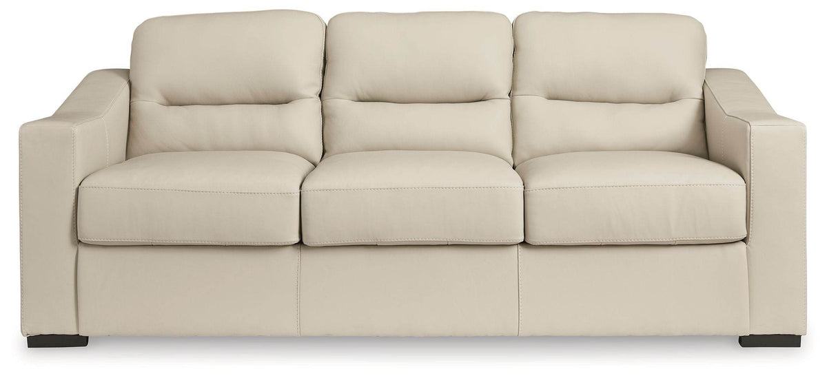 Treasure Trove - Almond - Sofa - Leather Match - Forward Furniture