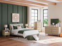 4 Pc. Bed, Dresser, Mirror, Chest
