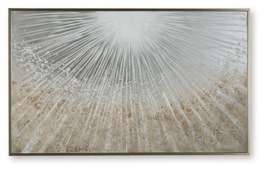 Waldard - Gray / Taupe / White - Wall Art - Forward Furniture