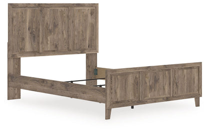 Rusticott - Panel Bed