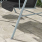 2-Seater Outdoor Porch Swing with Adjustable Canopy and Table, Patio Swing Chair for Garden, Poolside, Backyard, Black