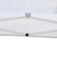 10 x 10ft Folding Pop Up Tent Outdoor Gazebo Canopy with Carrying Bag, White