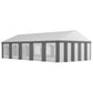 Heavy Duty Large Party Tent & Carport with Removable Sidewalls, Portable Garage Canopy Tent, White