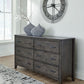 Montillan - Grayish Brown - Dresser