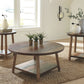 Raebecki - Brown - Occasional Table Set (Set of 3)