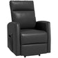 Power Lift Recliner Chair with Remote Control Side Pocket for Living Room Home Office Study Grey