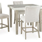 Larawyn - 5 Pc. - Counter Height Dining Table And 4 Barstools - Bisque