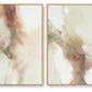 Brettwarth - Wall Art Set (Set of 2) - Green / Blue / Yellow