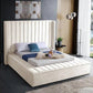 Selene Tufted Platform Bed with Storage