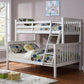 Skyline Grey Single over Double Bunk Bed - Solid Wood - Forward Furniture