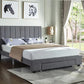 Cambridge White Platform Bed with Storage