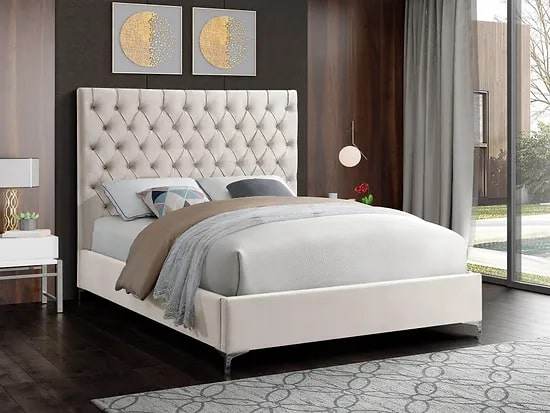 Sophia's Luxe Velvet Bed - Forward Furniture