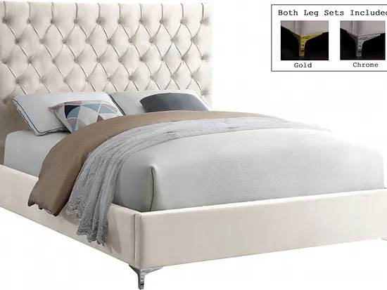Sophia's Luxe Velvet Bed - Forward Furniture