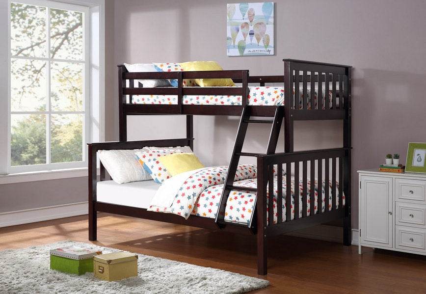 Skyline Grey Single over Double Bunk Bed - Solid Wood - Forward Furniture