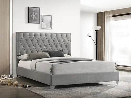 Emma Classic Diamond-Tufted Platform Bed - Forward Furniture