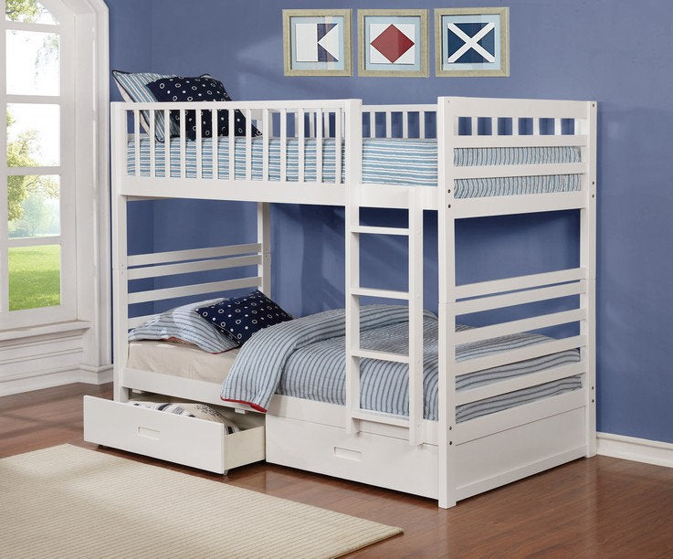 Arcadia Single over Single Bunk Bed - Solid Wood