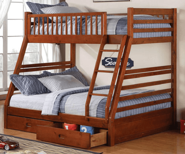 Erin Single over Double Bunk Bed - Solid Wood