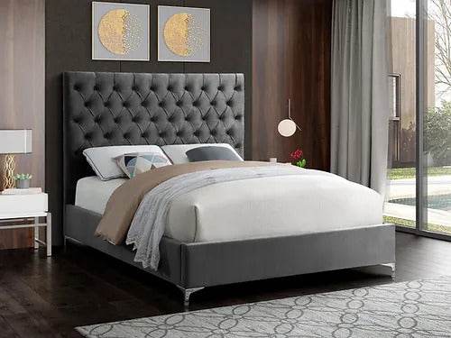 Sophia's Luxe Velvet Bed - Forward Furniture