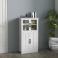 Sideboard Buffet Cabinet with Glass Doors