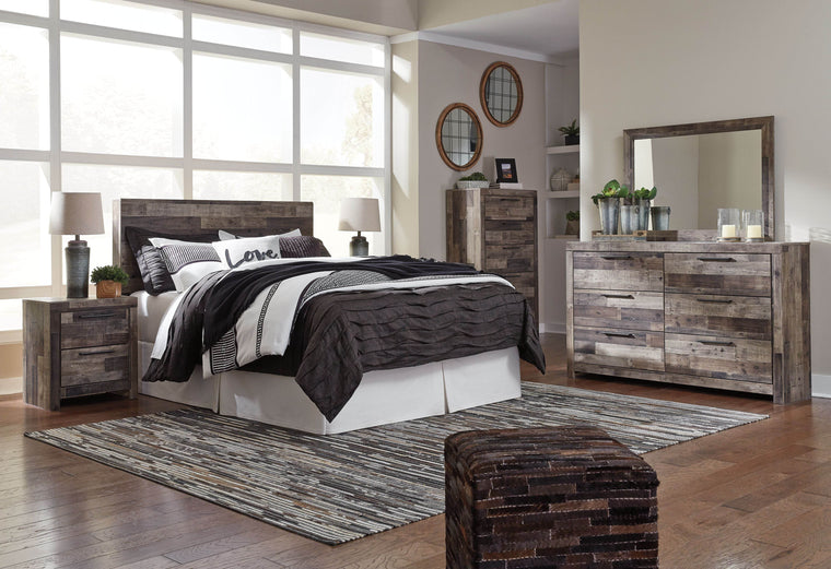 Derekson - Multi Gray - Two Drawer Night Stand - Forward Furniture