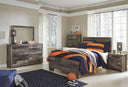 8 Pc. Bed, Dresser, Mirror, Chest, 2 Nightstands
