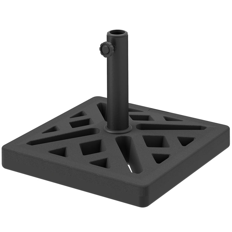 33 lbs HDPE Umbrella Base with Cut-Out Design
