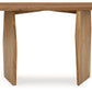 Holward - Natural - Console Sofa Table