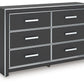 Zuraleus - Six Drawer Dresser