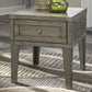 Chazney - Rustic Brown - Rectangular End Table