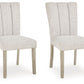 Larawyn - Dining Upholstered Side Chair (Set of 2) - Bisque