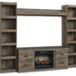 Trinell - 4-Piece Entertainment Center With 60" TV Stand