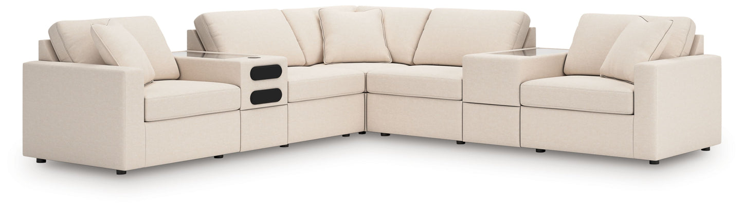 Modmax - Oyster - Sectional