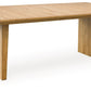 Sherbana - Light Brown - Rectangular Dining Room Extension Table