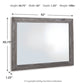 Bronyan - Dark Gray - Bedroom Mirror