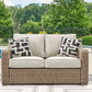 Beachcroft - Beige - Loveseat With Cushion