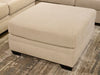 Mandi Point - Oversized Accent Ottoman - Marble