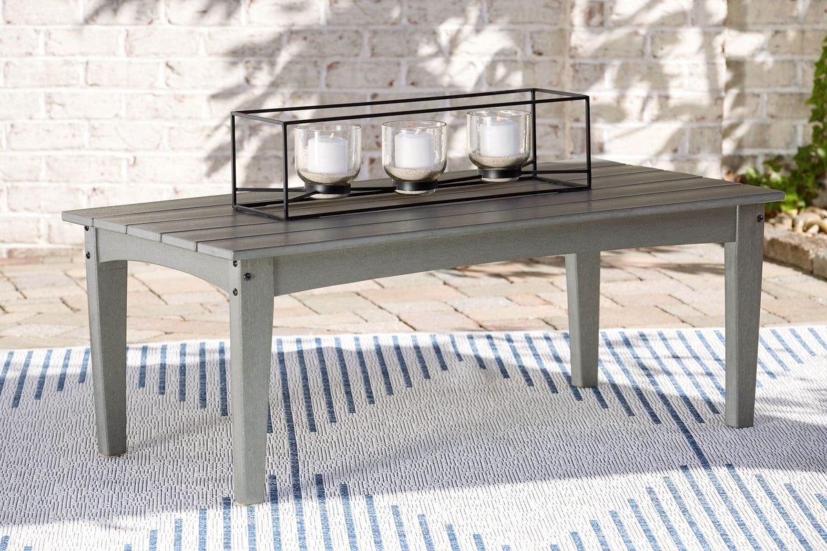 Visola - Gray - Rectangular Cocktail Table - Forward Furniture