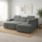 Bel Air Sleeper Sectional — right chaise, scandinavian living room